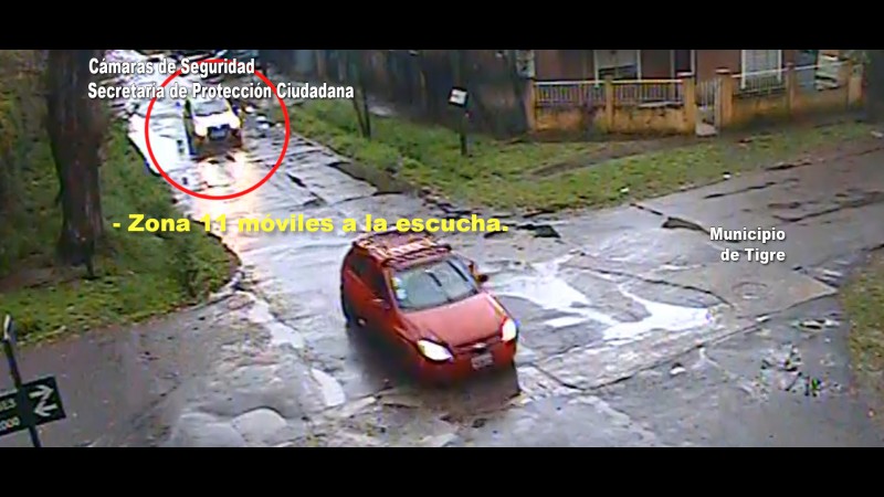 Robo, denuncia, persecución e impactante choque en General Pacheco: tres malvivientes terminaron detenidos